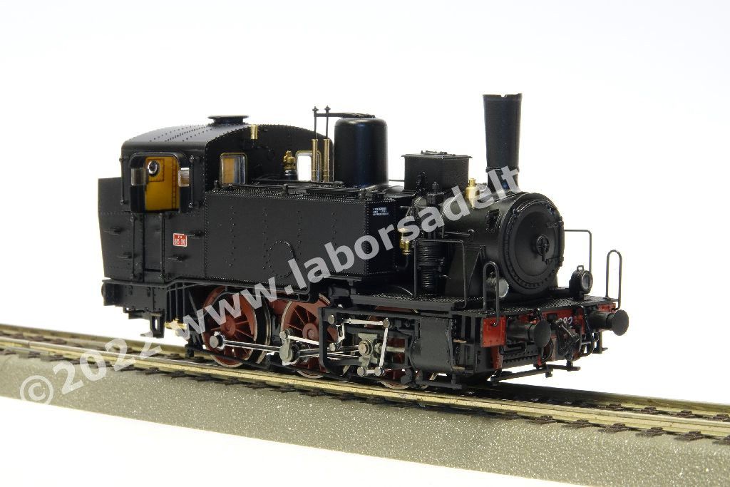 Locotender FS Gr 835, fanali elettrici, pompa Westinghouse grande, epoca III/IV