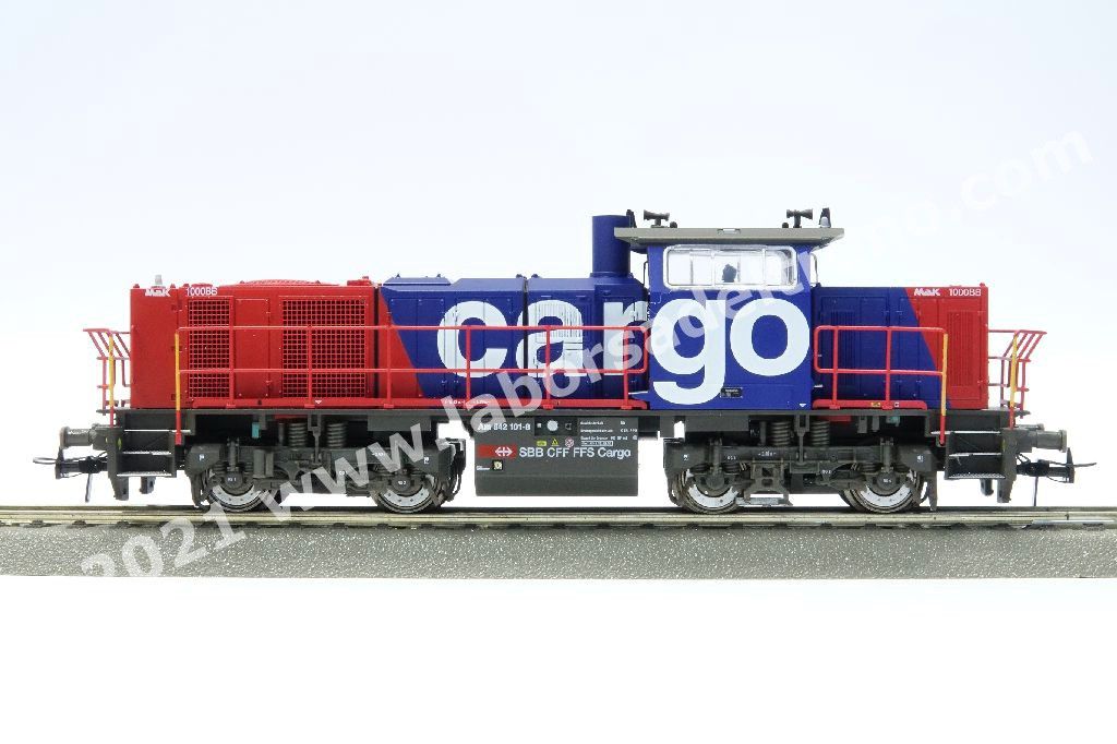 Locomotiva diesel SBB Cargo Am 842 (G1000), livrea SBB Cargo blu/rossa, epoca V - Digital Sound