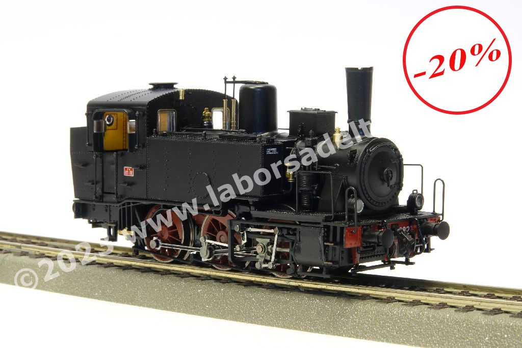 Locotender FS Gr 835, fanali elettrici, pompa Westinghouse grande, epoca III/IV