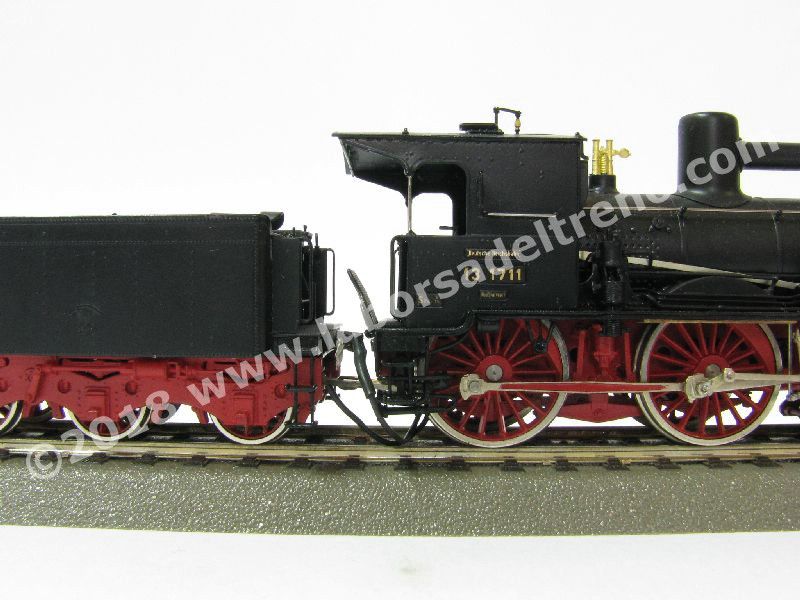 Vaporiera Br 13 1711 della DRG, ep. II - realizzazione in ottone
