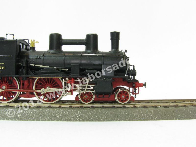 Vaporiera Br 13 1711 della DRG, ep. II - realizzazione in ottone