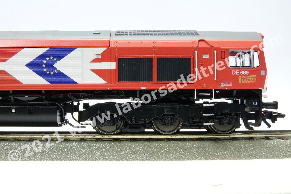 Locomotiva diesel pesante HGK, Classe 66, livrea HGK, dispositivo fumogeno dinamico, ep. VI - MFX Digital Sound
