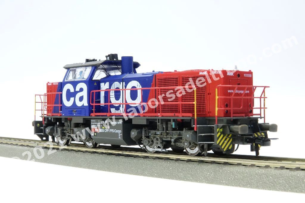 Locomotiva diesel SBB Cargo Am 842 (G1000), livrea SBB Cargo blu/rossa, epoca V - Digital Sound