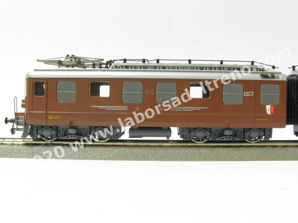 Loco el. Ae 8/8 della BLS, livrea marrone, ep. III/IV