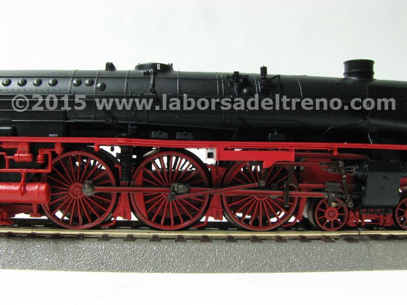 Vaporiera per treni rapidi Br 01.10 delle DB, tender a nafta, ep. III - MFX+ Digital Sound