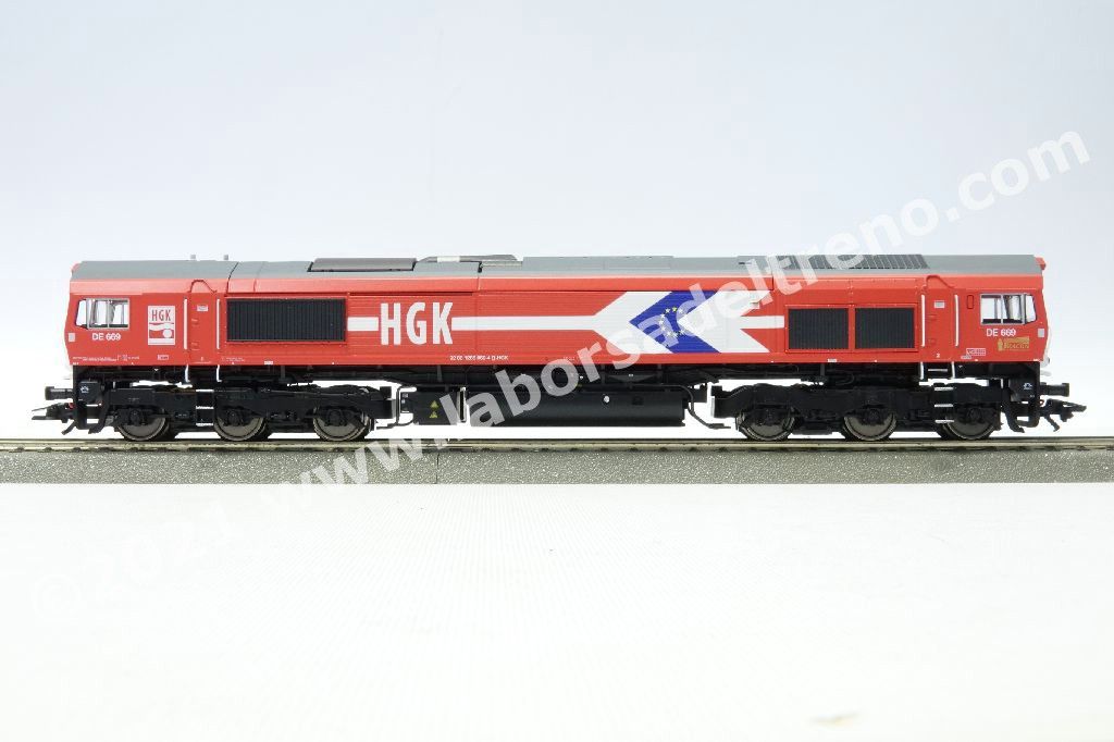 Locomotiva diesel pesante HGK, Classe 66, livrea HGK, dispositivo fumogeno dinamico, ep. VI - MFX Digital Sound