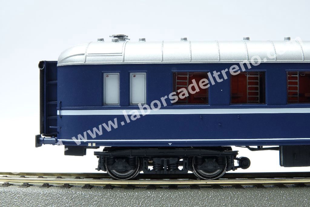Carrozza letti tipo Ub costr. Nivelles delle SNCF, livrea bluTEN, logo encadré, ep. IV