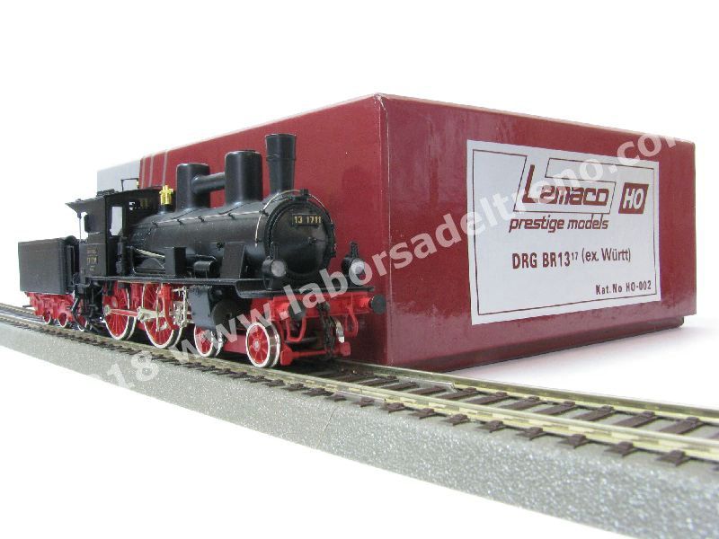 Vaporiera Br 13 1711 della DRG, ep. II - realizzazione in ottone