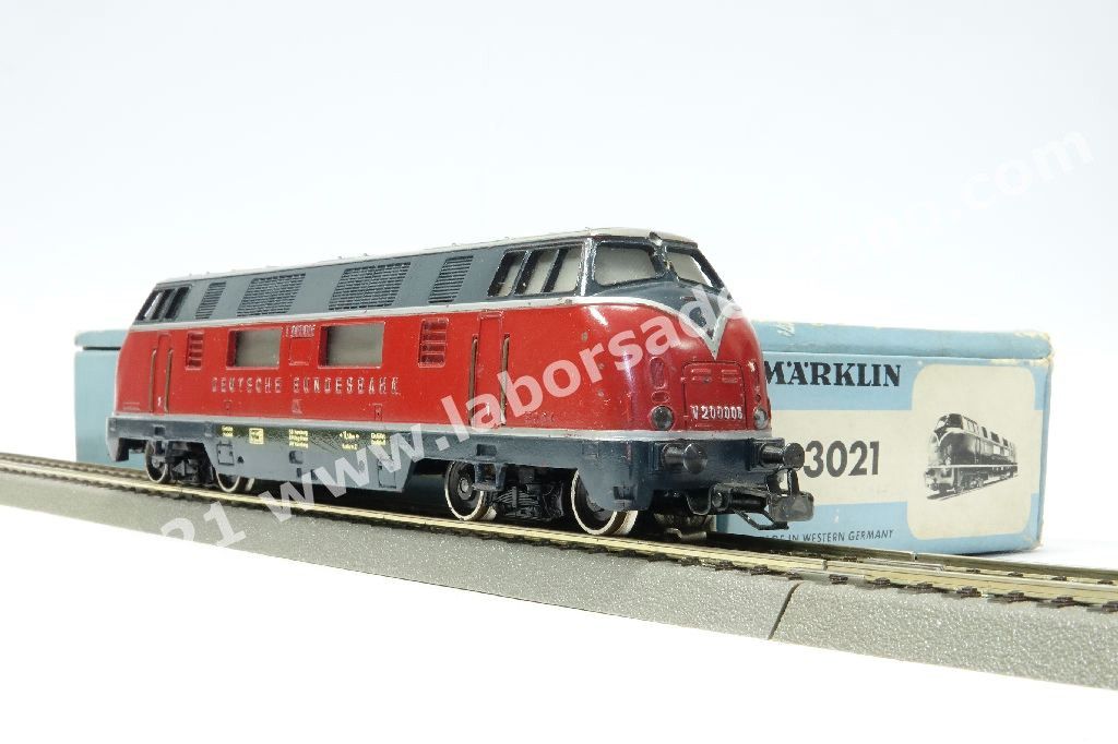 Locomotiva diesel V 200 027 delle DB - costr. 1957-1959