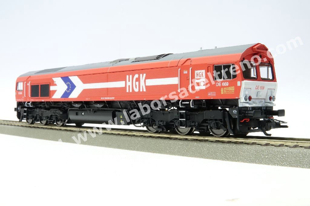 Locomotiva diesel pesante HGK, Classe 66, livrea HGK, dispositivo fumogeno dinamico, ep. VI - MFX Digital Sound