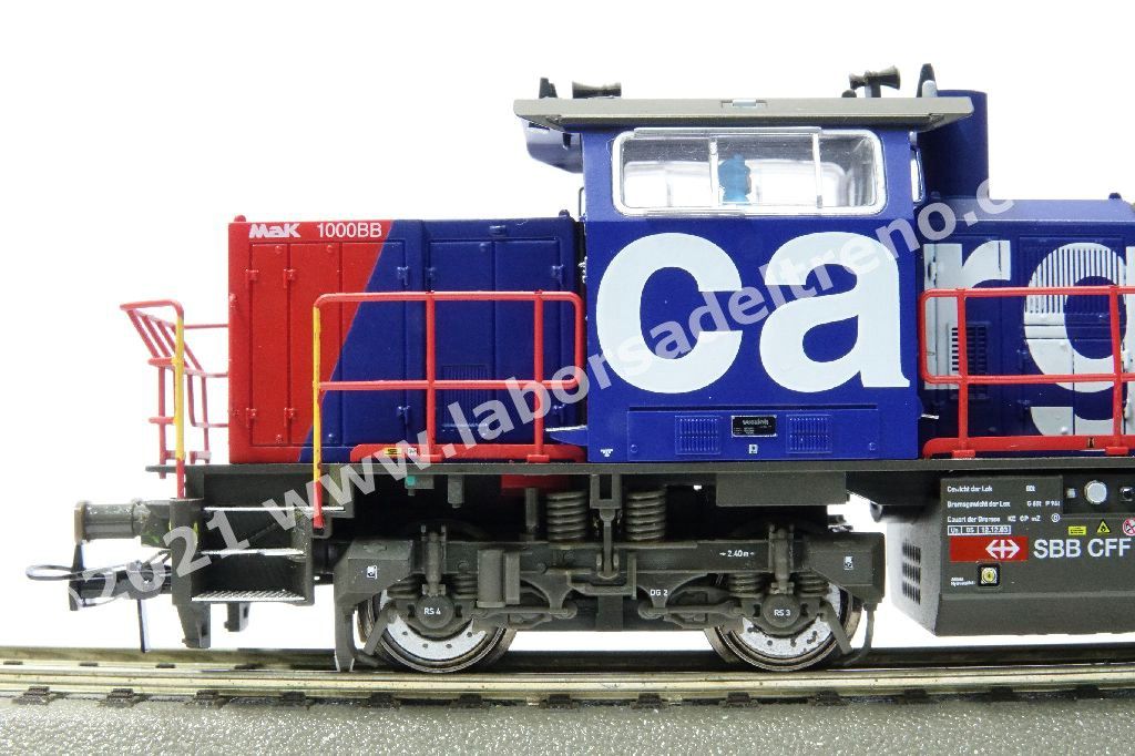 Locomotiva diesel SBB Cargo Am 842 (G1000), livrea SBB Cargo blu/rossa, epoca V - Digital Sound